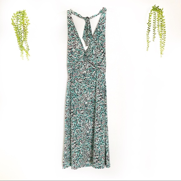 Comfy BCBG MaxAzria Halter Dress - Picture 2 of 6